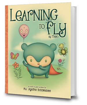 Learning To Fly - By Mebo the Blue Panda Bear - An Endearing Read-To-Me Bedtime Story Children’s Book - Buy Now!