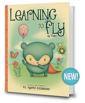 Learning To Fly - By Mebo the Blue Panda Bear - An Endearing Read-To-Me Bedtime Story Children’s Book